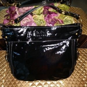 NWOT Leather Coach Carly Handbag